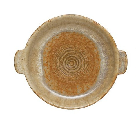 Round Stoneware Baker