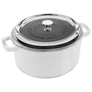 4 Qt Cocotte, Glass Lid