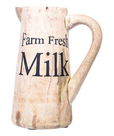 Wooden Milk Pitcher