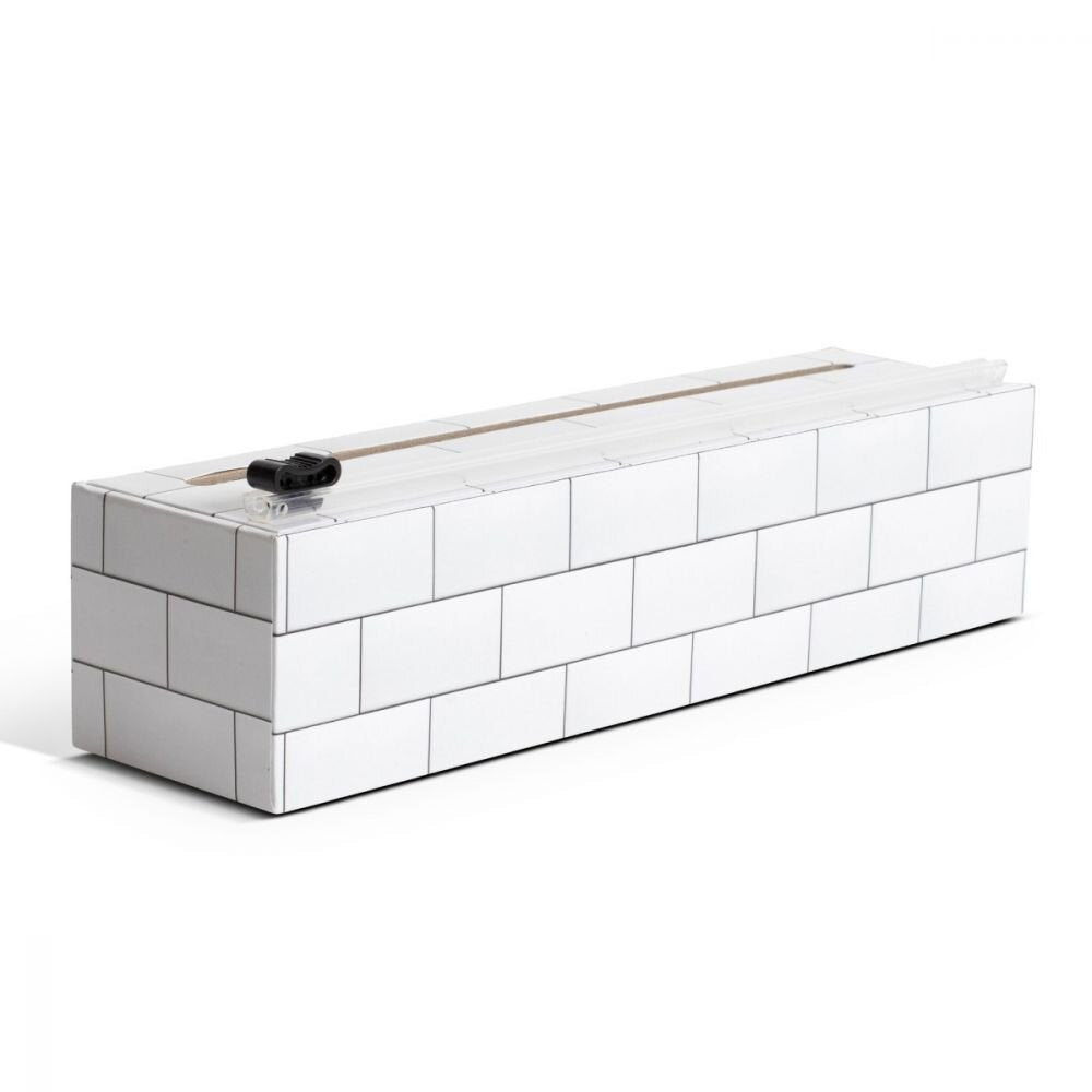 Subway Tile Plastic Wrap