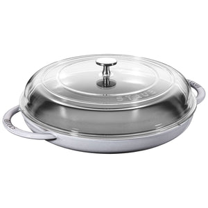 12" Griddle With Glass Lid