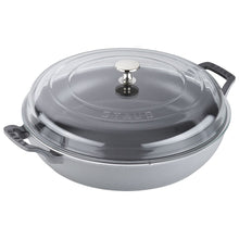 Load image into Gallery viewer, Staub Braiser with Glass Lid