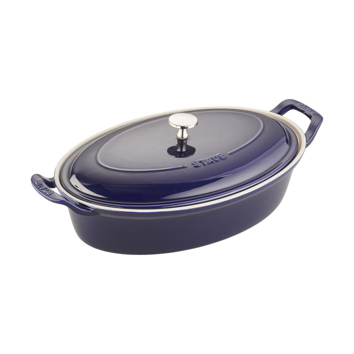 Covered Oval Baking Dish