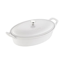 Load image into Gallery viewer, 14&quot; Oval Covered Baking Dish