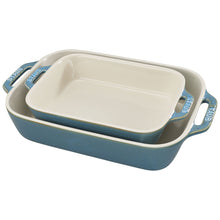 Load image into Gallery viewer, 2pc Staub Baking Dish Set