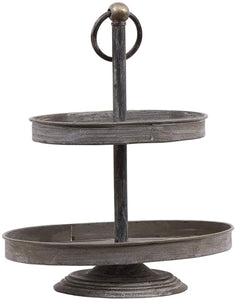 2 Tier Metal Tray