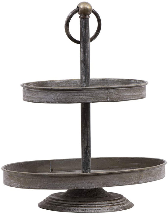 2 Tier Metal Tray