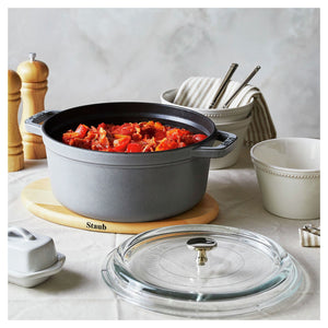 4 Qt Cocotte, Glass Lid