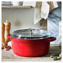 Load image into Gallery viewer, 4 Qt Cocotte, Glass Lid