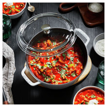 Load image into Gallery viewer, 4 Qt Cocotte, Glass Lid
