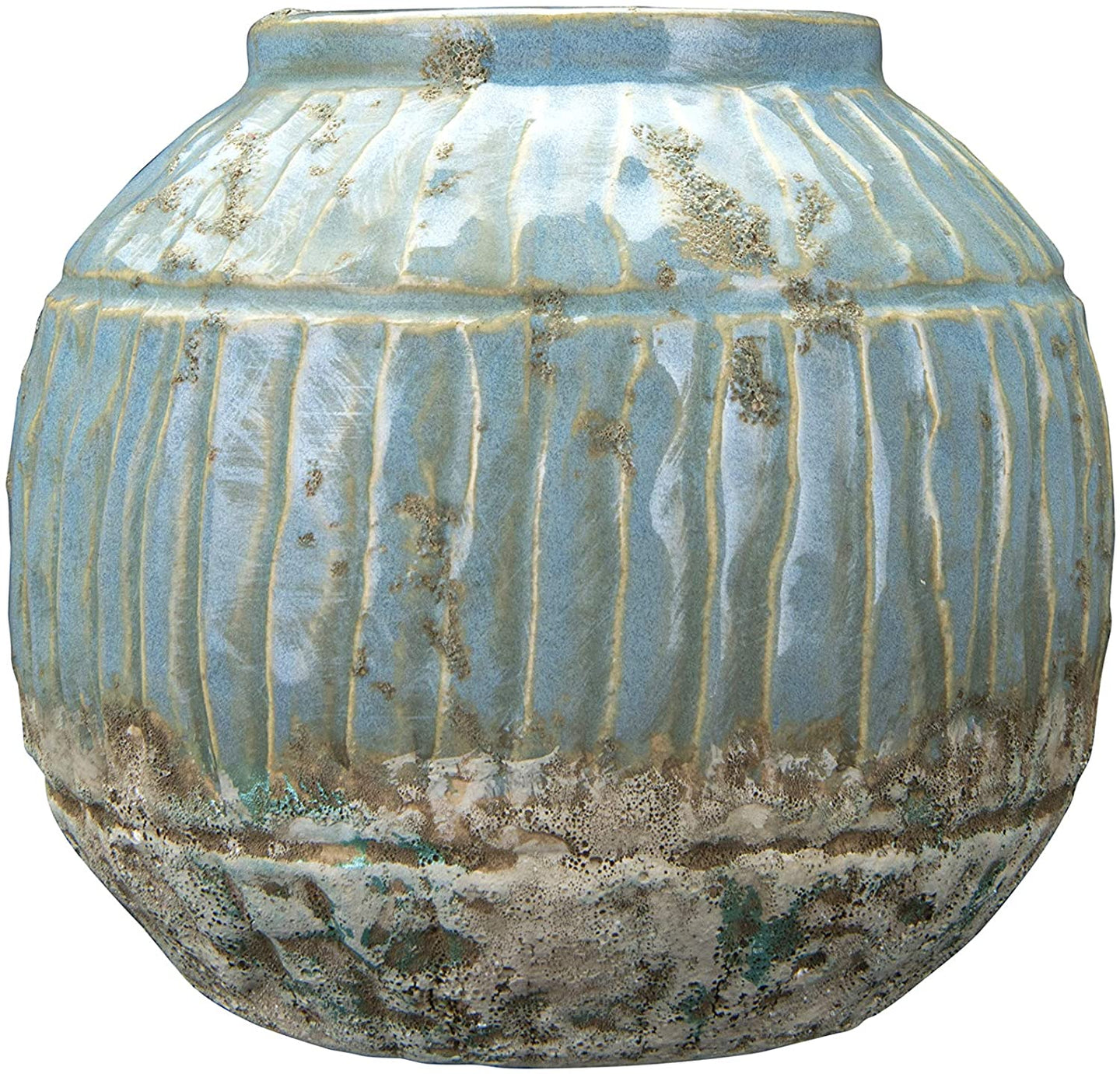 Small Distressed Terra Cotta Planter