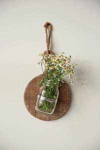 Decorative Hanging Glass Jar