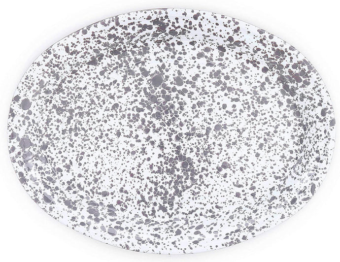 Oval Enamel Platter