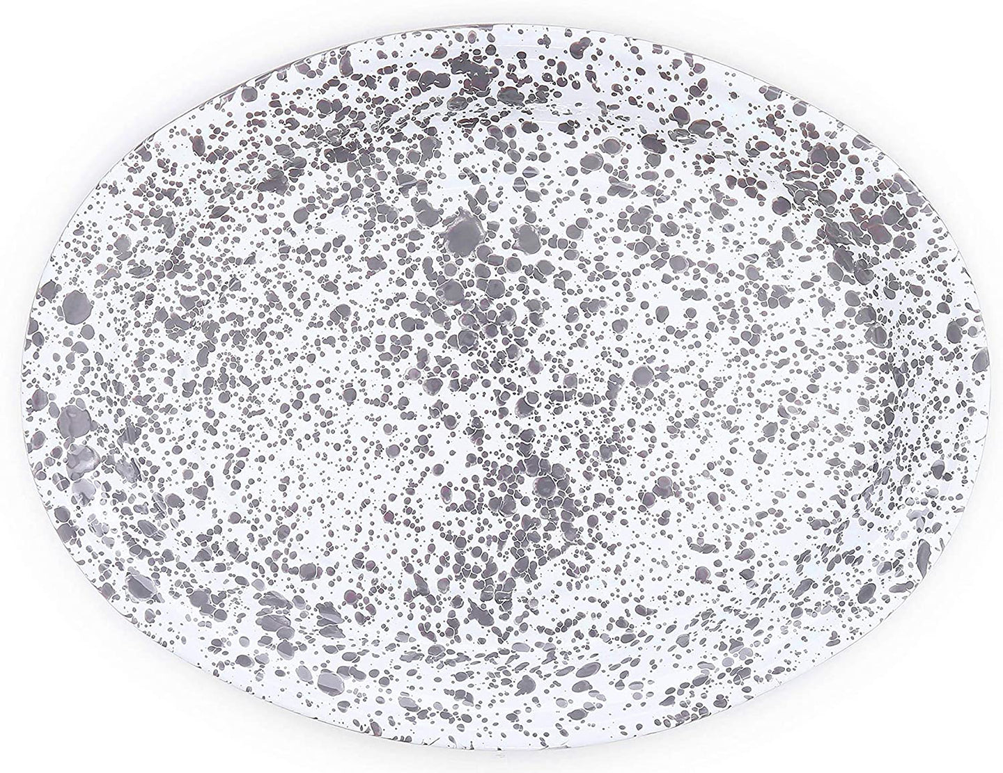 Oval Enamel Platter