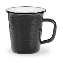Load image into Gallery viewer, Enamel Latte Mug - Black