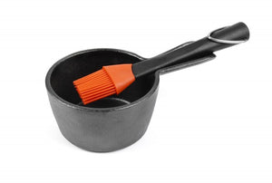 Sauce Pot & Basting Brush Set