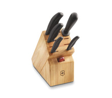 Load image into Gallery viewer, 7pc Rosewood Block Knife Set