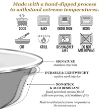 Load image into Gallery viewer, Enamel Colander