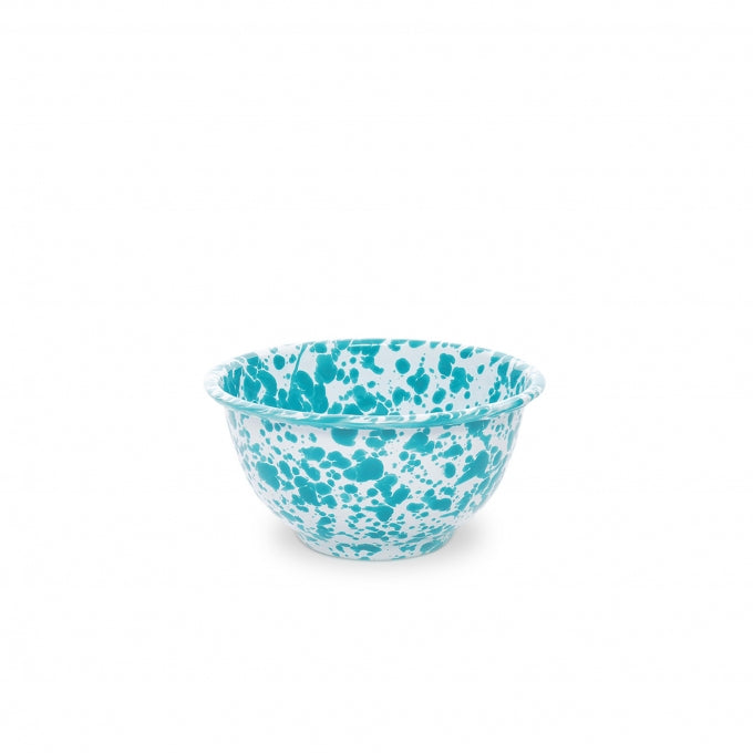 Enamel Footed Bowl