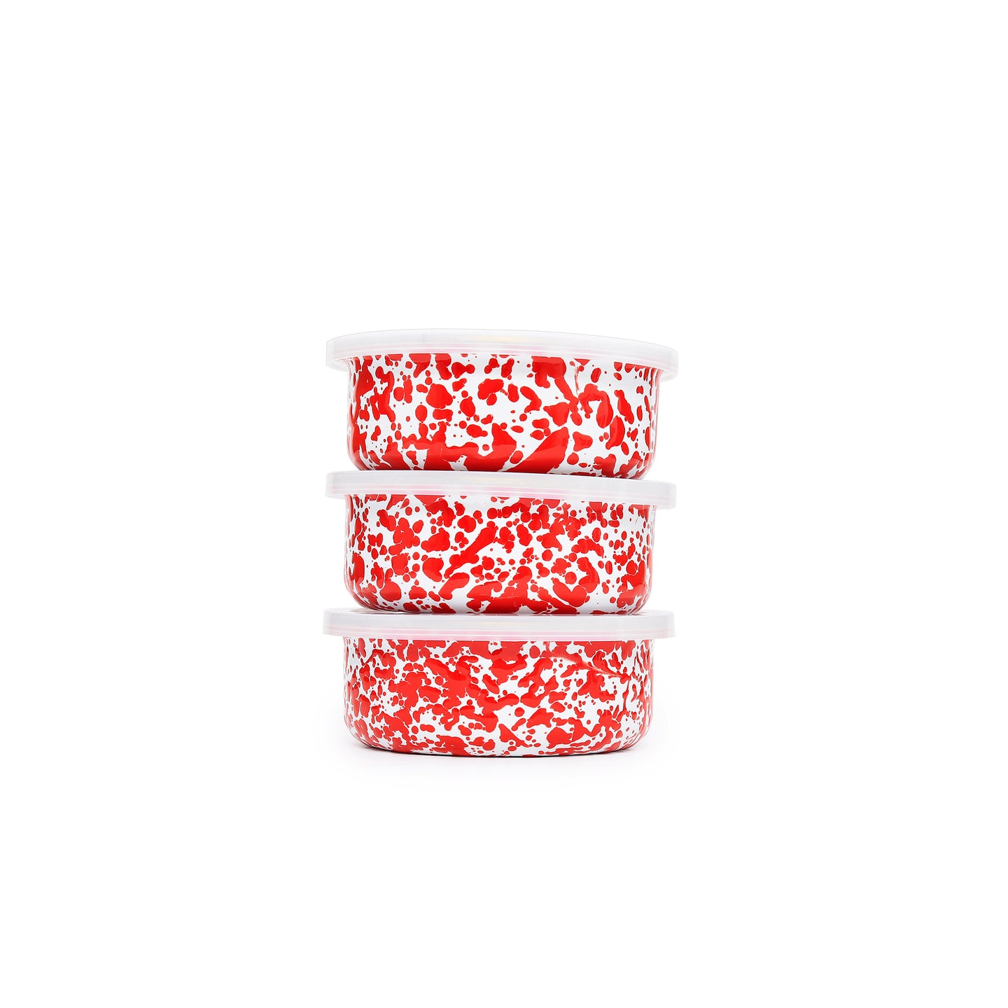 3pc Enamel Bowl Set