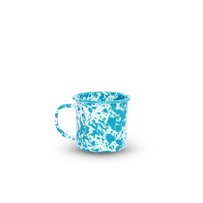 12oz Enamel Mug - Turquoise