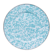 Load image into Gallery viewer, Enamel Dinner Plate - Turquoise