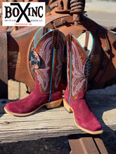 Load image into Gallery viewer, Macie Bean Burgundy Rough Out