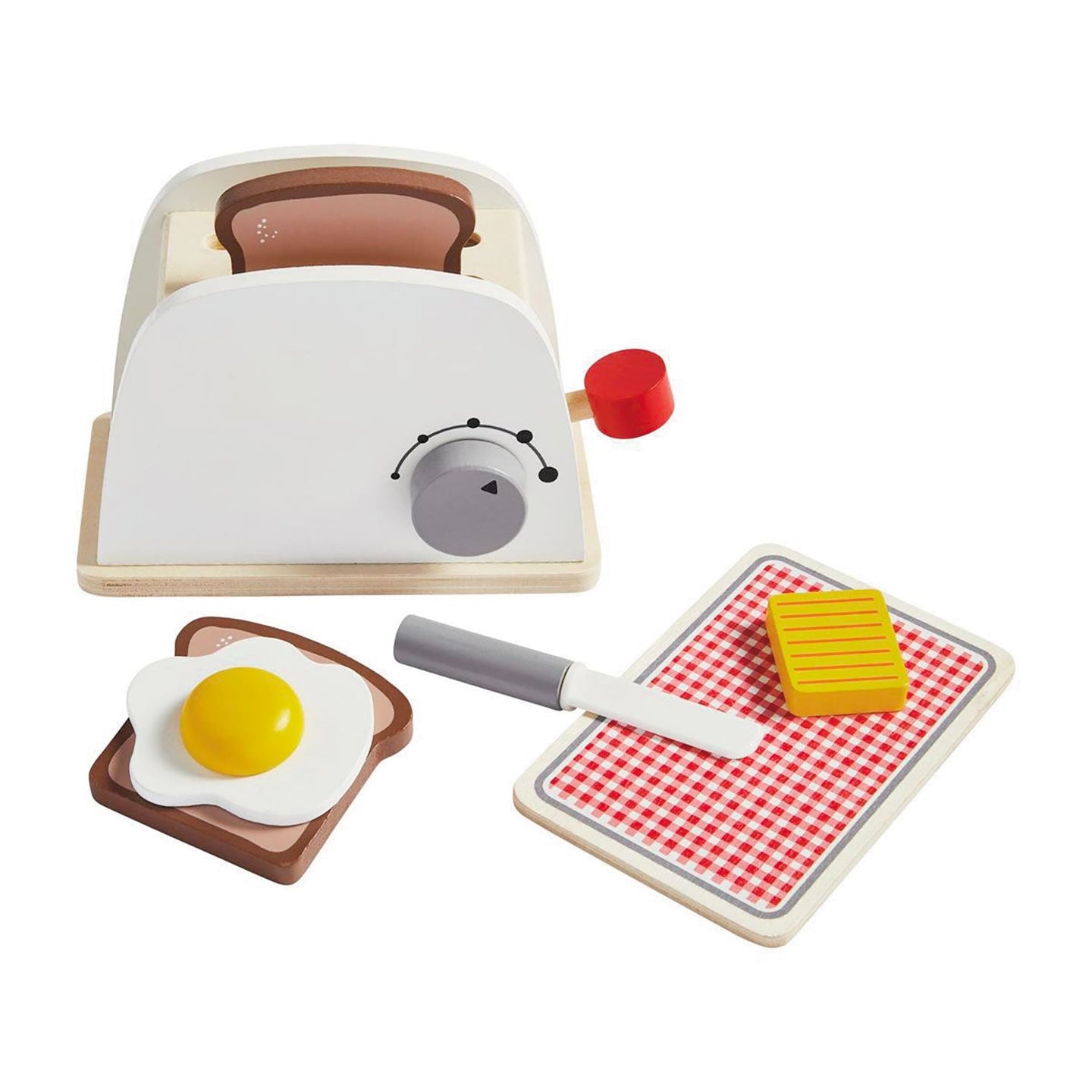 Wood Toaster Toy Set