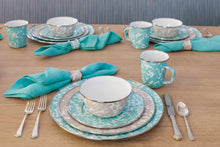 Load image into Gallery viewer, Enamel Dinner Plate - Turquoise
