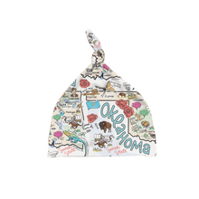 Load image into Gallery viewer, Baby Map Hat - Oklahoma &amp; Texas
