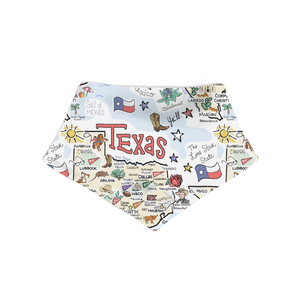 Texas Map Bib