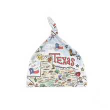 Load image into Gallery viewer, Baby Map Hat - Oklahoma &amp; Texas