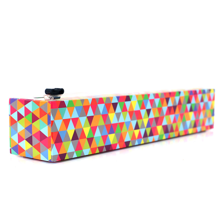 Plastic Wrap Dispenser - Triangles