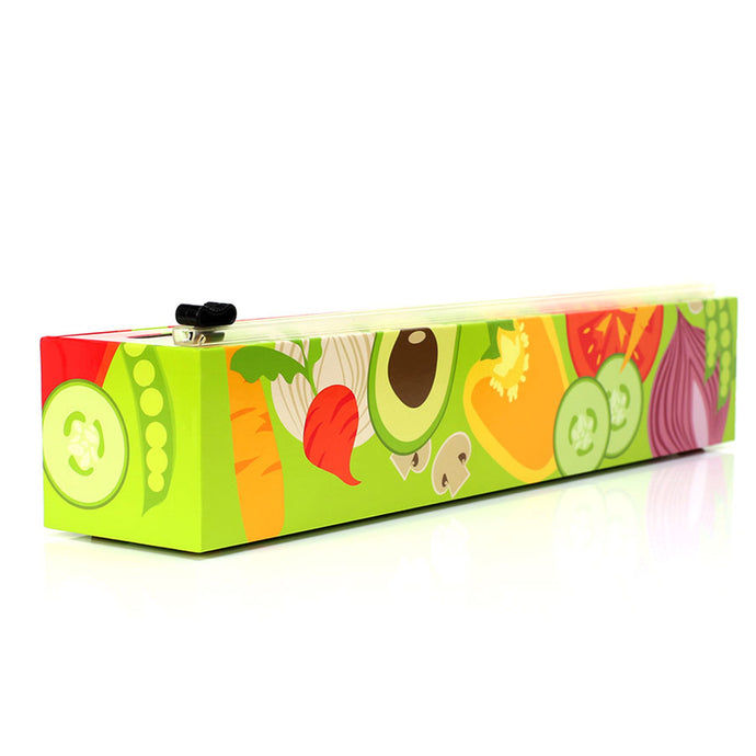 Plastic Wrap Dispenser - Veggies