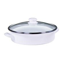 Load image into Gallery viewer, Large Saute Pan - White