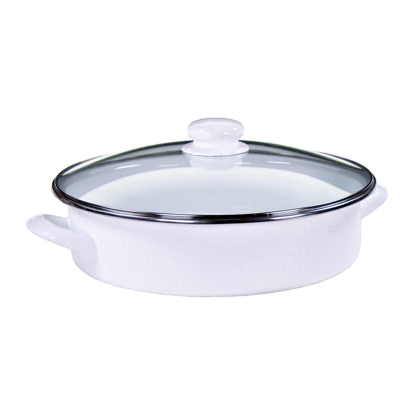 Large Saute Pan - White