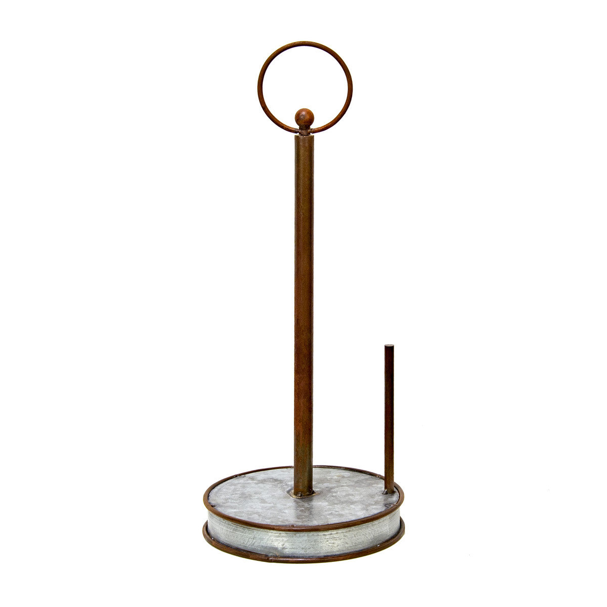 Galvanized Paper Towel Holder