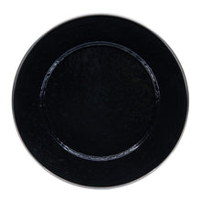 Load image into Gallery viewer, Enamel Dinner Plate - Black