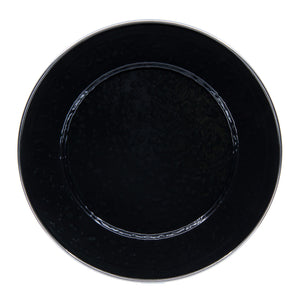 Enamel Dinner Plate - Black