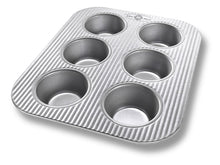 Load image into Gallery viewer, USA 6 Cup Muffin Pan