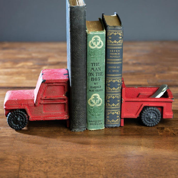 Red Truck Bookends