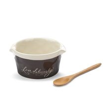 Load image into Gallery viewer, 2pc Bowl &amp; Spoon Set