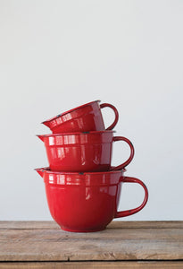 1qt Batter Bowl - Red