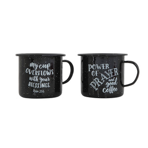 Enamel Mug With Saying