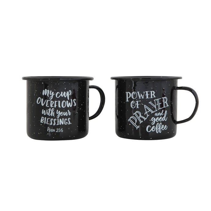 Enamel Mug With Saying