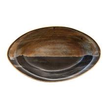 Load image into Gallery viewer, Horn Bowl With Brass Rim