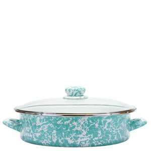 Large Sauté Pan - Turquoise