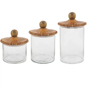 Glass Canister Set
