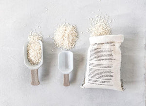 2pc Stoneware Scoop Set