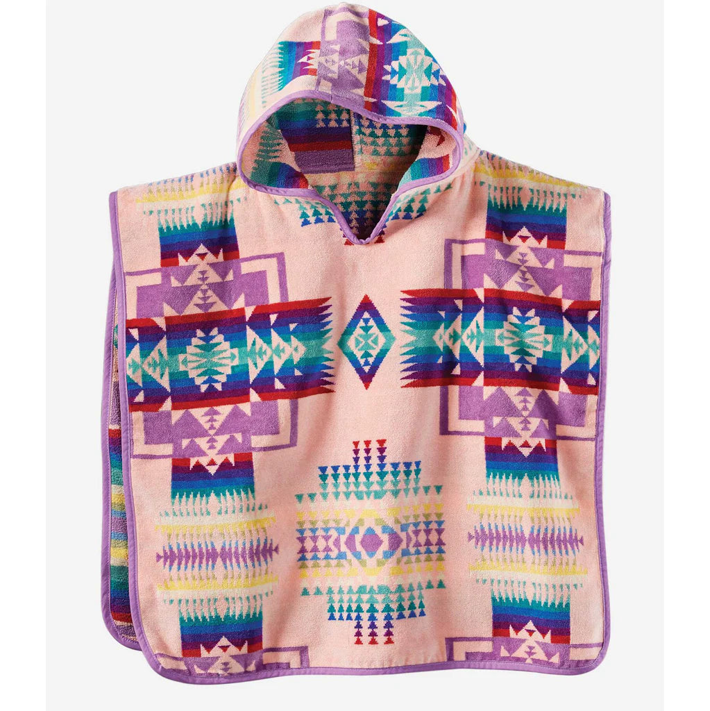 Child Hooded Pink Towel